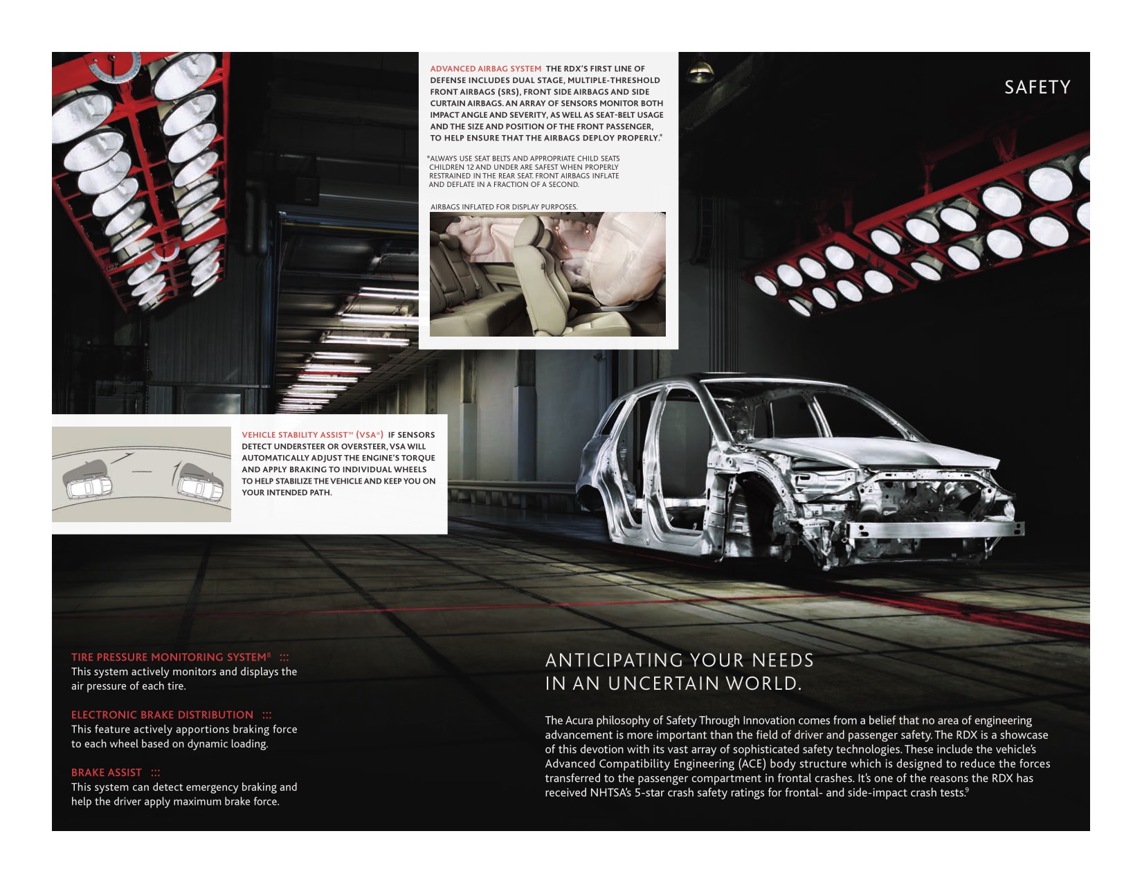 2010 Acura RDX Brochure Page 20
